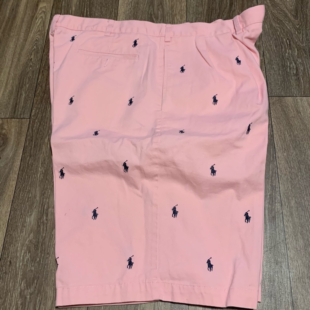 🧛🏼Polo Ralph Lauren Men's Pink Shorts, EUC, Size 46B